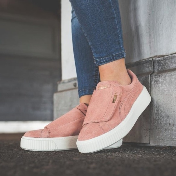 puma basket platform strap puma basket platform strap